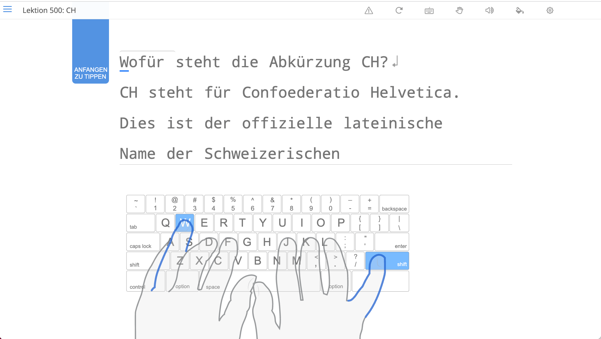 10 finger schreiben kostenlos lernen